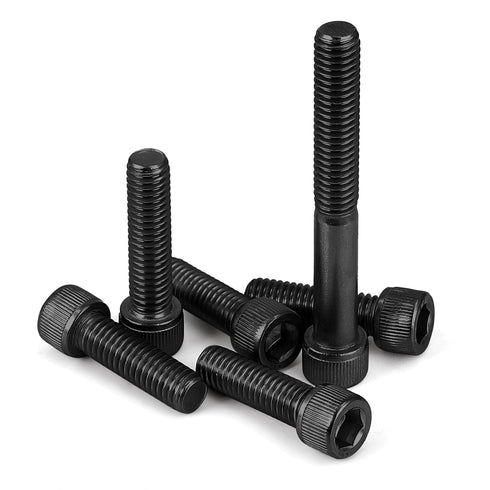 MewuDecor M3 x 6mm Socket Head Cap Screws, Grade 12.9 Alloy Steel Black Oxide, 50 PCS Full Thread Allen Socket Drive