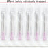 20 Pcs 18Ga Lab Dispensing Needle Luer Lock, 1.5 Inch/38mm, Individually Sealed Wrapped
