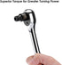 Set, M4- M18, 9 Set MIXPOWER Low Profile Impact Triple Square Bit Socket Solid One Piece Construction, Chrome