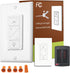 Humpptom Fan Remote Control Kit, Small Size Receiver Ceiling Fan Remote Control Control