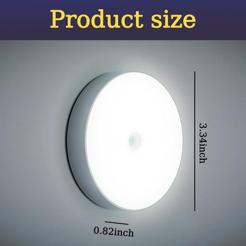 Luolingyunqi 3 Packs Night Light with Smart Sensor Dusk to Dawn Sensor LED Warm White Ambient Lighting Bedroom Bathroom