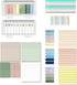 BAYTORY 1610 Sheets Transparent Sticky Notes, Clear Waterproof 3 x 3 inch Memo Pad for Annotating Books