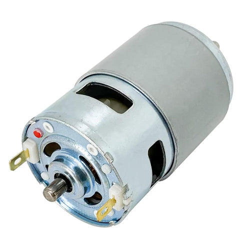 DC 775 Motor 12V-24V 6000-12000RPM, High Torque Low Noise Electric Motor with Bracket for Mini Angle Grinder, Drill