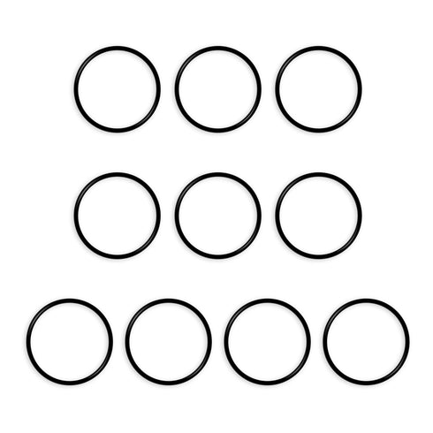 Othmro 10Pcs Nitrile Rubber O-Rings 0.05in Wire Dia 0.82in OD Metric Sealing Nitrile NBR Rubber Washers Round Buna-N O-Rings for Air Sealing Professional Plumbing Car Repair Air Connections Black