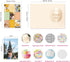 Qaxrocyn 540 30 Setting All-in-One Vision Board Kit Foldable Hard Board, Pre-Cut Cards, Sheets, Alphabet & Icon