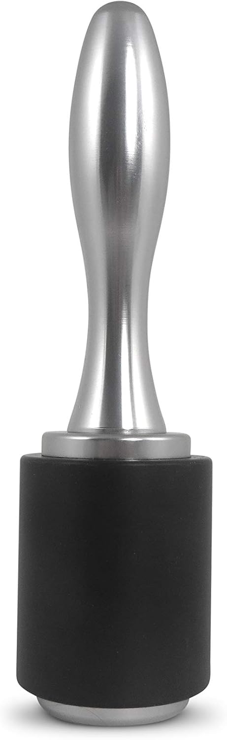 Taytools 279267 Round Aluminum Mallet with Non-Marring Black Nylon Head, 14 Ounces Overall 7-1/4 Inches Overall Length, for Controlled Carving Leatherwork by Taytools
