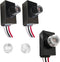 Dyruilanbo 3PCS Photocell Sensor for Outdoor Lights Dusk to Dawn Sensor for Outdoor