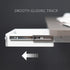 VIVO 13 Inch Under Desk Mounted Sliding Pull-out Drawer, Storage Organizer for Office Desk, Sit Stand Workstation, White