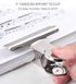 Coideal Silver Metal Hinge Clips - 20 Pack 2 Inch Large Bull Binder Paper Clips for Office, Kitchen Food Bags