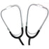 Ever Ready First Aid Dual Head Teaching Stethoscope - Black, Nursing Student & Medical Training Stethoscope