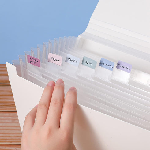 Sticky Index Tabs, Page Markers, Self Adhesive Flag Tabs, Writable Repositionable File Tabs for Reading, Note Taking,