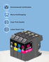 LC103XL High Yield Ink Cartridges Replacement for Brother LC103XL LC101 XL (BK/C/M/Y, 4-Pack)
