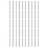 uxcell 50Pcs 5mm x 40mm Dowel Pins, 304 Stainless Steel Cylindrical Shelves Support