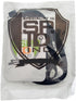 Specialist ID Black 3/8" Flat Braid Woven Lanyard with Nickel-Plated Steel Swivel Hook SPID-2201, Individually Sold