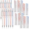 Cherry Mechanical Pencil Set with Lead, 12 pcs 0.5 mm Mechanical Pencils with 12 Pack HB Pencil Leads for Drawing