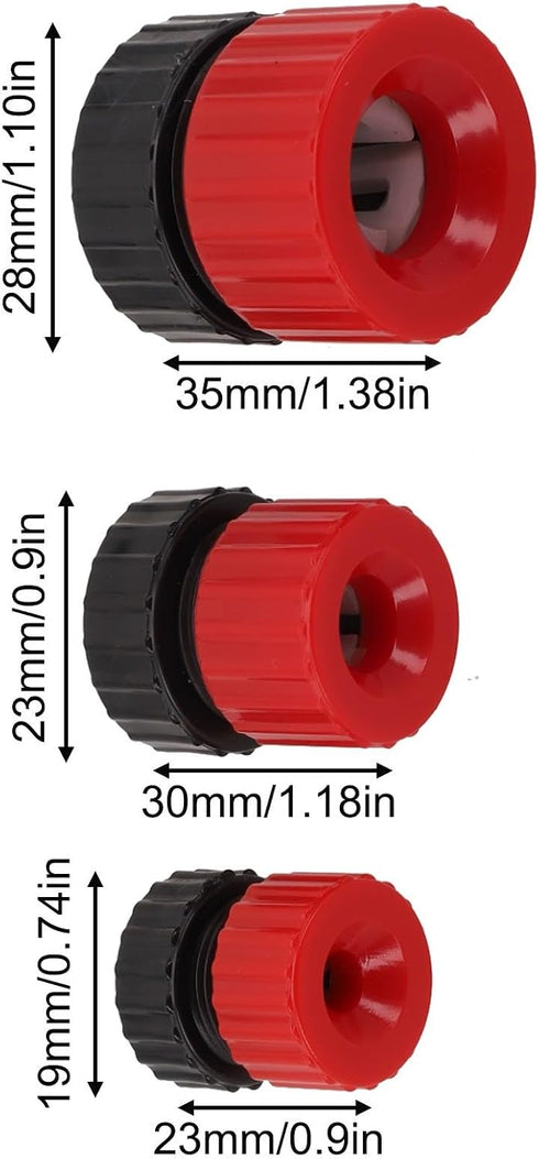 Generic Set 3-13mm 3 3pcs Adjustable Drill Bit Depth Stop Collar for Woodworking, Precision Drilling Depth Control