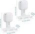 2 Pack, TAILI Suction Cup Razor Holder for Shower Wall Versatile Suction Cup Hooks for Razor, Towel, Loofah, Squeegee
