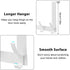 Over The Door Hooks, 2 Pack Hanger Hooks for Hanging, Towel Racks for Bathroom with 12 Coat Hooks