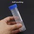 Kesell 50ml Polypropylene Screw Top Centrifuge Tube, Pack of 10 with Graduated Marks and Writing Area
