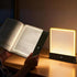 DENEZE Black Smart Led Reading Light, Book Light Treasure Box, Rechargeable Clear LED