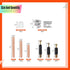 270Pcs 3 in 1 Furniture Connecting Hardware Connectors Kit, Including Cam Lock Fittings with Dowel, Pre-Inserted Nut, Wood Dowel Pins Furniture Crib Screws