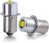 Light LED Conversion Kit for Maglite, 3W DC 4-12V LED Flashlight Bulbs, 2 Pack for 3-6 Cell C/D Flashlights