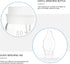 Hemobllo 2pcs Weighing Bottle, Graduated Lab Bottle, Weighing Holder Tool, Specific Gravity Bottle, Empty Laboratory