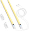Improved 15.7" Touchless USB Plug-in LED Motion Sensor Under Cabinet Light, Super