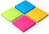 Lined Sticky Notes | 3x3 Sticky Notes with Lines | 4 Pads | 90 Sheets/Pad | Bright Color