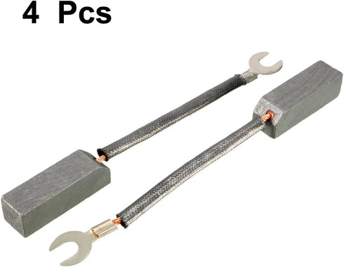 uxcell 4Pcs Carbon Brushes, 32mmx10mmx10mm Graphite for Electric Motor and Power Tool Replacement Parts