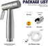 YHWKZCTTT Set 2 HandheldSprayer, Premium Stainless Steel Cloth Diaper Sprayer FunctionSprayer for Toilet