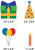 Carson Dellosa Birthday Fun Bulletin Board Set, Happy Birthday Banner and Cutouts for Party or Classroom Décor