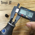 2 Pcs Keyless Chuck Set - Multi Quick Change 4486 Keyless Chuck Replacement for Dremel Rotary Tool