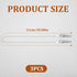 Styquenzer 3 Pcs Dental Bib Clips with Chain, Silver, Classic Style, Iron Material, Reusable, Hands-Free, Adjustable