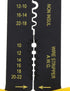 IDEAL Electrical 45-778 Multi-Crimp Strip Tool - High Leverage Wire Crimper & Stripper with Textured Grip