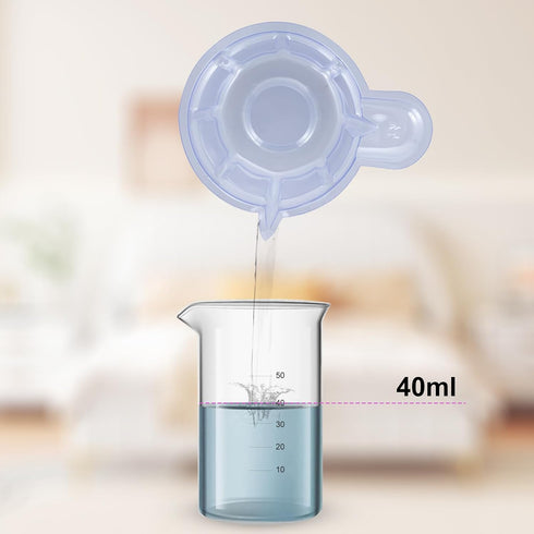 DAWUSONG 130 Pack 40ml Disposable Urine Cups, Thicken Plastic Urine Specimen Container Cups Disposable Urine Cups