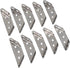 Generic Sets, 90 60 mm 1.6 mm 10-Pack Bracket Stainless Steel Corner Degree Right Angle Brackets L Bracket Firmware