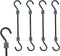 4 Pack Bungee Cords with Hooks, 24 Inch Heavy Duty Outdoor Bungee Cords, Black for Camping, Tarps, Bike Rack, Tent