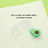 Avocado Erasers, 3D Mini Fruit Erasers, 4Pcs Cute Pencil Erasers for Kids and School Supplies