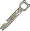 LIPOUD Twosun Titanium Pry Bar EDC Pry Tool Bottle Opener Outdoor Multifunctional Prybar
