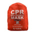 WNL Products CPR Rescue Mask, Adult/Child Pocket Resuscitator Kit with Soft Case and Belt Clip