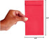 Okuna Outpost Red Envelopes for Money - 3.5 x 6.5 in, 100 Pack Paper Holders for Cash & Coins
