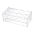 YOKIVE Tube Rack Holder, PP for 100ml Lab Test Tubes (Clear, 8-Sockets)
