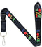 School Lanyards for Teacher | Keychain for School ID Badge and Keys | Durable Polyester Novelty Necklace