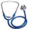 NOVAMEDIC Classic Blue Dual Head Stethoscope, 22-inch, Adult Size Stethoscope for Nurses, Doctors,