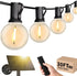 Svater Solar Outdoor String Lights 30 FT, G40 Patio Lights Shatterproof Dimmable