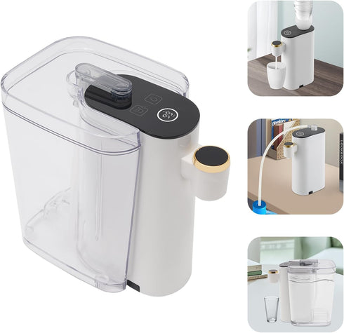 HOLMZCED 3 Seconds Instant Hot Water Dispenser, Countertop Water Filter System Water Tank