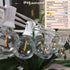 25Ft 27 Bulbs, LED String Lights with Shatterproof LED Clear Globe Indoor&Outdoor String Lights for Patio, Garden