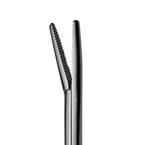 10 Inches Precise ENT Procedures with Alligator Ear Forceps - Curved Jaw Design, Non-Slip Grip Handle, Fine-Tip