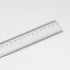 Film Flexible Ruler 100cm 0.1mm Scale with R Angle & Width Lines Transparent PET Plastic Folding Straight Ruler